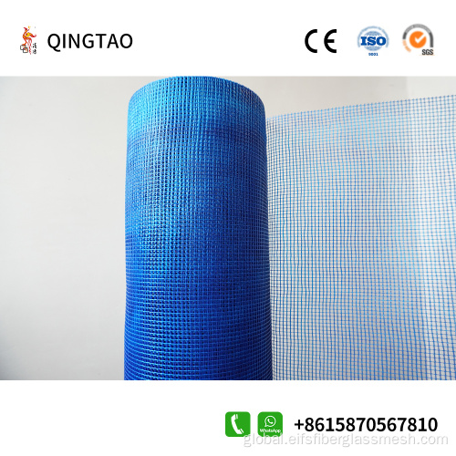 Fiber Glass Mesh Roll Blue mesh cloth for interior and exterior walls Factory